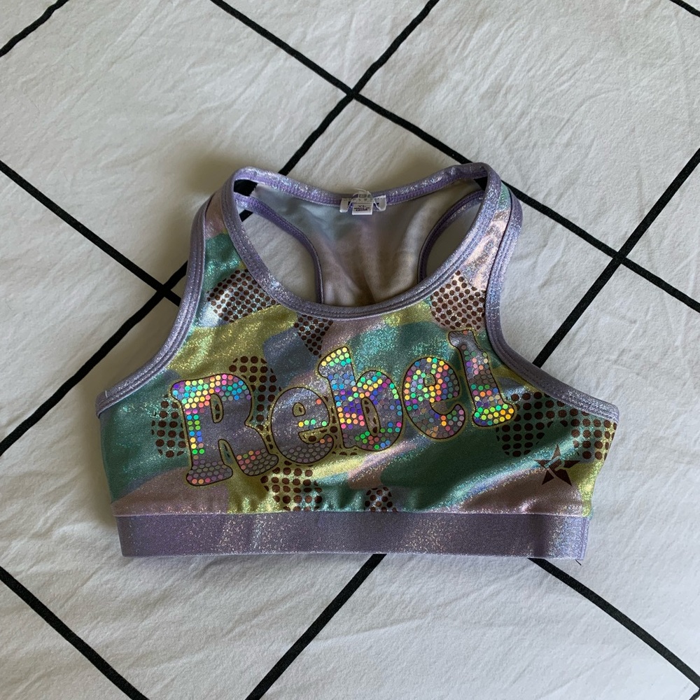 Rebel athletic sports bra